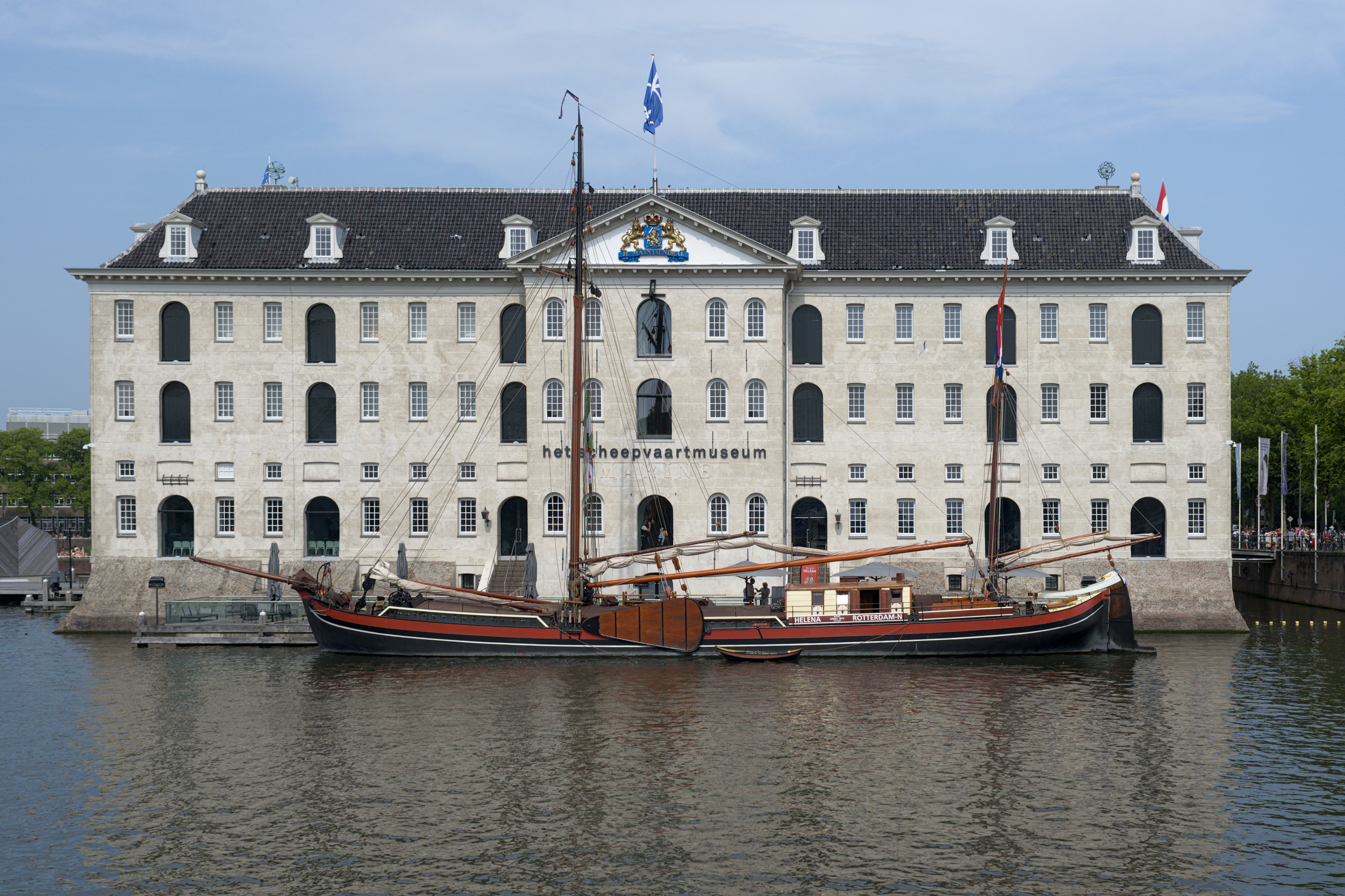 Buitenaanzicht of zaal van Het Scheepvaartmuseum